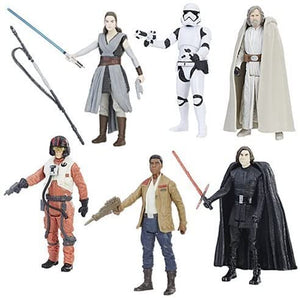 Star Wars The Last Jedi Wave 1 Set Of 6 Action Figures 3.75 Inch