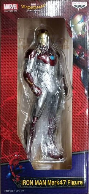 Marvel Bandai Banpresto Homecoming Iron Marn Mark 47 Statue