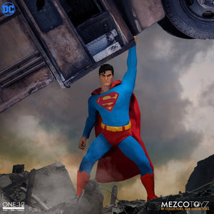 DC Mezco Superman Man Of Steel One:12 Scale Action Figure Coming Soon