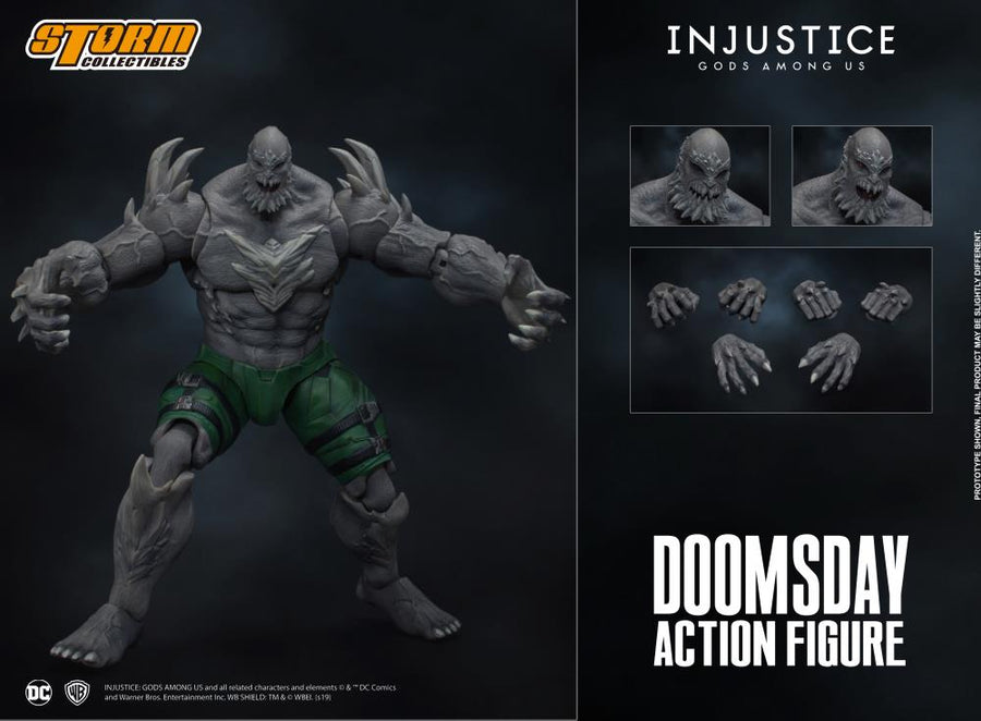 DC Storm Collectibles Injustice Gods Among Us Doomsday 1:12 Scale Action Figure