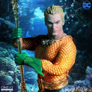 DC Mezco Classic Aquaman One:12 Scale Action Figure