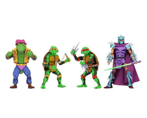 Teenage Mutant Ninja Turtles Neca Turtles In Time Series 2 set of 4 Action Figures