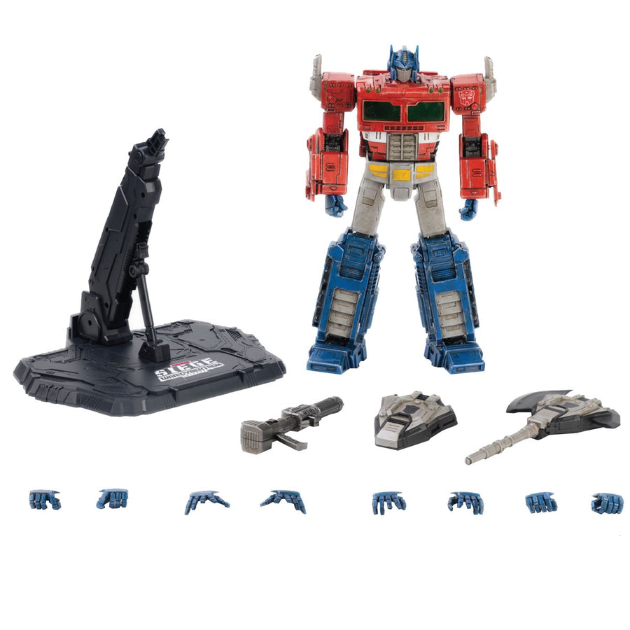 Transformers Threezero Siege DLX Optimus Prime Action Figure