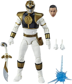 Power Rangers Lightning Collection Wave 1 Mighty Morphin White Ranger Action Figure