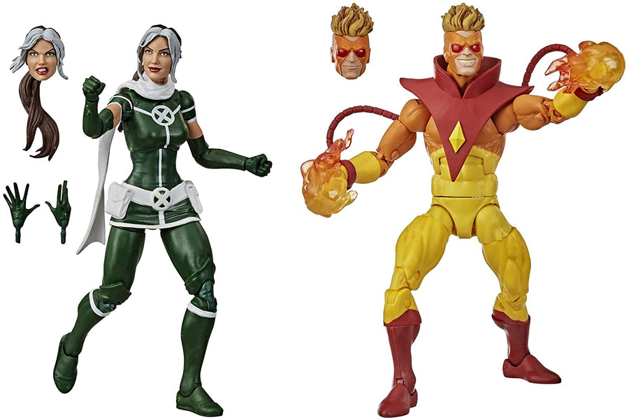 Marvel Legends X-Men Rogue & Pyro Action Figure 2-Pack