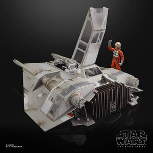 Star Wars Black Series 40th Anniversary Empire Strikes Back Snowspeeder Vehicle w/ Dak Raltar Action Figure