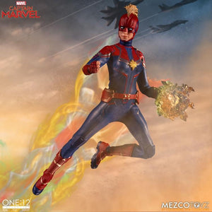 Marvel Mezco Captain Marvel One:12 Scale Action Figure