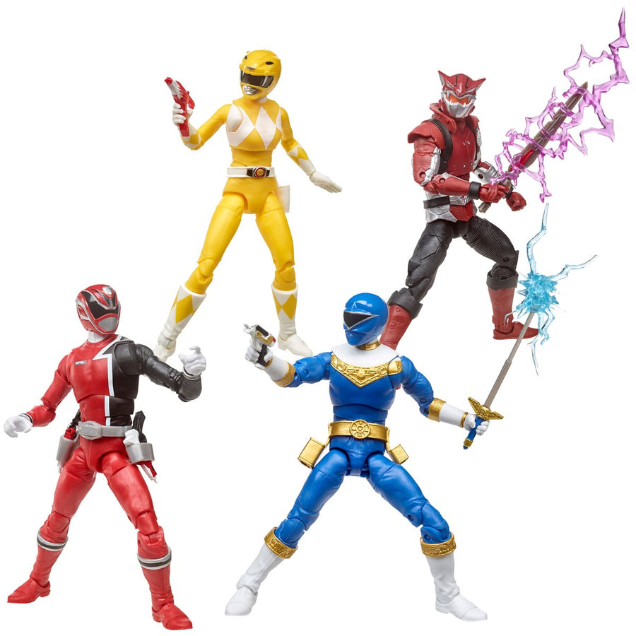Power Rangers Lightning Collection Wave 4 Action Figure Set Of 4