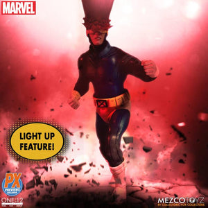 Marvel Mezco PX Exclusive X-Men Cyclops Classic One:12 Scale Action Figure