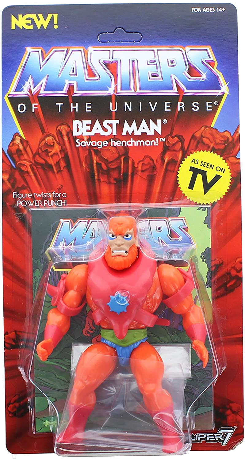 Masters Of The Universe Vintage Beast Man Action Figure