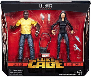 Marvel Legends Exclusive Luke Cage & Claire Temple Action Figure 2 Pack