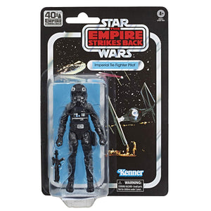 Damaged Packaging Star Wars Black Series 40th Anniversary Empire Strikes Back Imperial Tie Fighter Pilot Action Figure