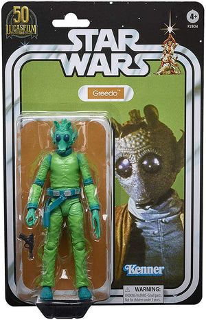 Star Wars Black Series 50th Anniversary Lucasfilm Exclusive Greedo Action Figure