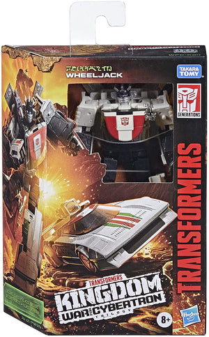 Transformers Kingdom War For Cybertron Deluxe Wheeljack Action Figure