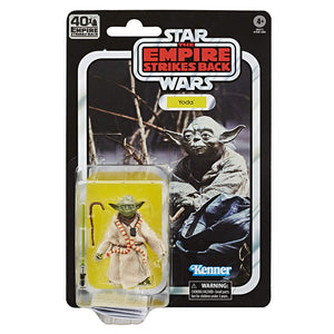 Damaged Packaging Star Wars Black Series 40th Anniversary Empire Strikes Back Yoda Action Figure