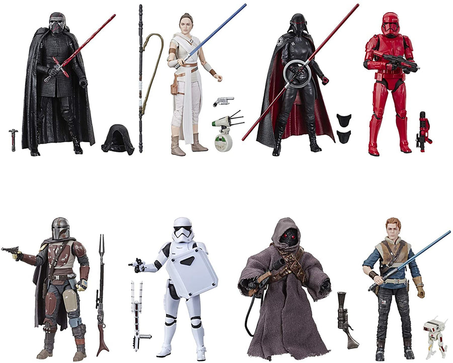 Star Wars Black Series Wave 22 Set of Eight Action Figures