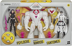 Marvel Legends X-Men Series Exclusive Psylocke Nimrod & Fantomex Action Figure 3-pack