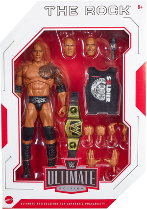 WWE Wrestling Ultimate Edition The Rock Action Figure