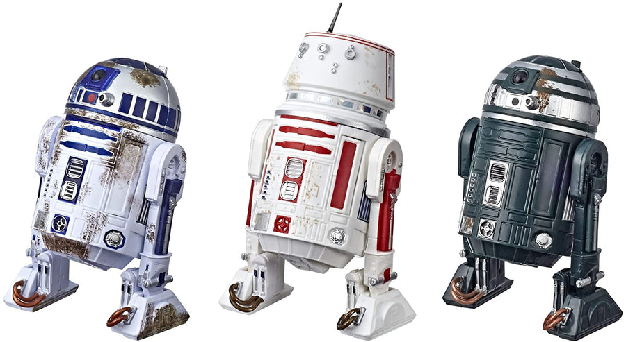 Star Wars Black Series Exclusive Red Squadron Droids Action Figure 3-Pack