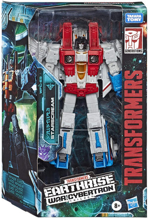 Transformers Earthrise War For Cybertron Voyager Starscream Action Figure