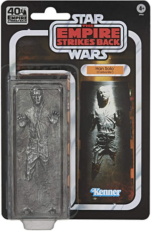 Star Wars Black Series 40th Anniversary Empire Strikes Back Exclusive Han Solo Carbonite Action Figure