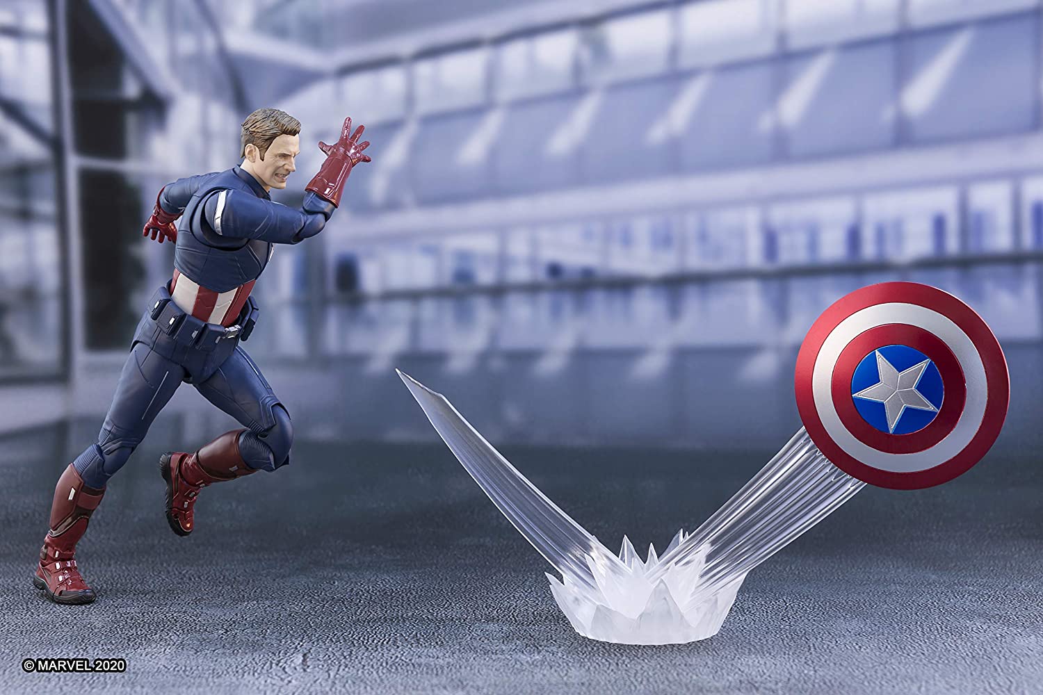 Marvel Bandai SH Figuarts Avengers Endgame Captain America Cap vs