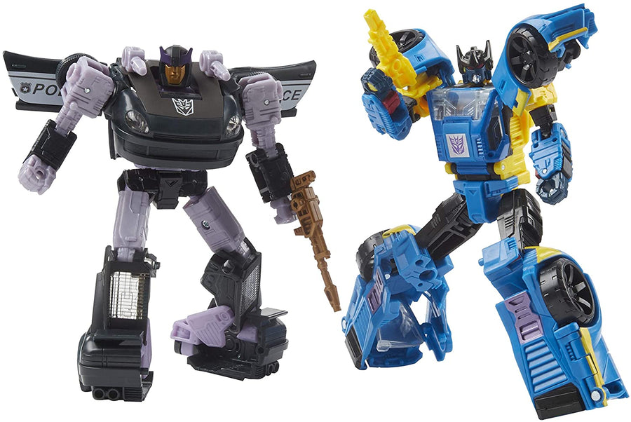 Transformers Generations Selects Exclusive War For Cybertron Odyssey Barricade & Punch 2-Pack Action Figure
