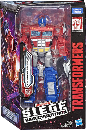 Transformers Siege War For Cybertron Voyager Optimus Prime Action Figure