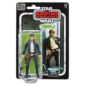 Star Wars Black Series 40th Anniversary Empire Strikes Back Han Solo Bespin Action Figure