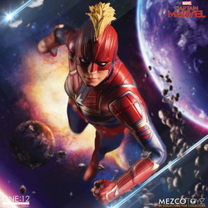 Marvel Mezco Captain Marvel One:12 Scale Action Figure