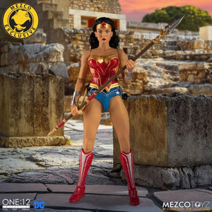 DC Mezco Exclusive Classic Wonder Woman One:12 Scale Action Figure