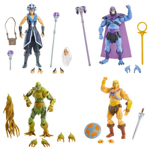 Masters Of The Universe Revelation Wave 1 Set Of 4 Action Figures