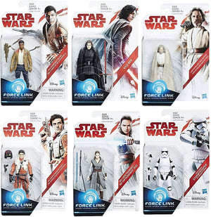 Star Wars The Last Jedi Wave 1 Set Of 6 Action Figures 3.75 Inch