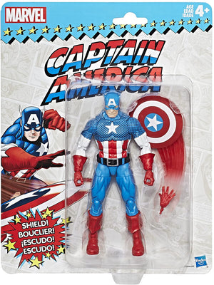 Marvel Legends Vintage Collection Captain America Action Figure