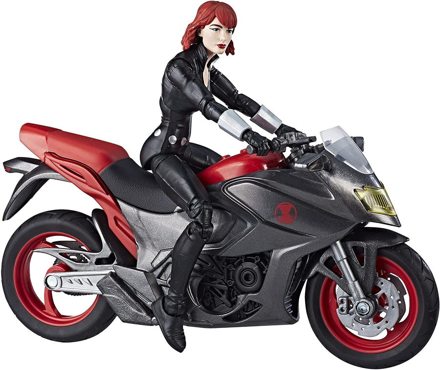 Marvel Legends Black Widow & Motorcycle Action Figure