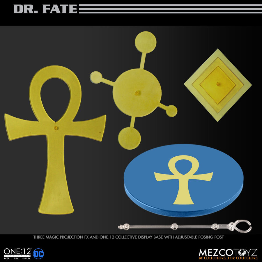 DC Mezco Dr. Fate One:12 Scale Action Figure