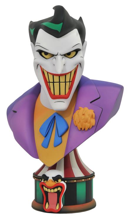 DC Batman The Animated Series Legends in 3D The Joker 1:2 Scale Bust Pre-Order