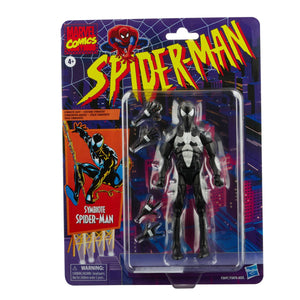 Marvel Legends Vintage Spider-Man Collection Symbiote Spider-Man Action Figure Coming Soon