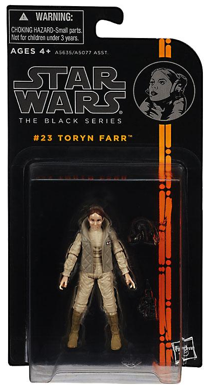 Damaged Packaging Star Wars Black Series Toryn Farr Hoth Action Figure