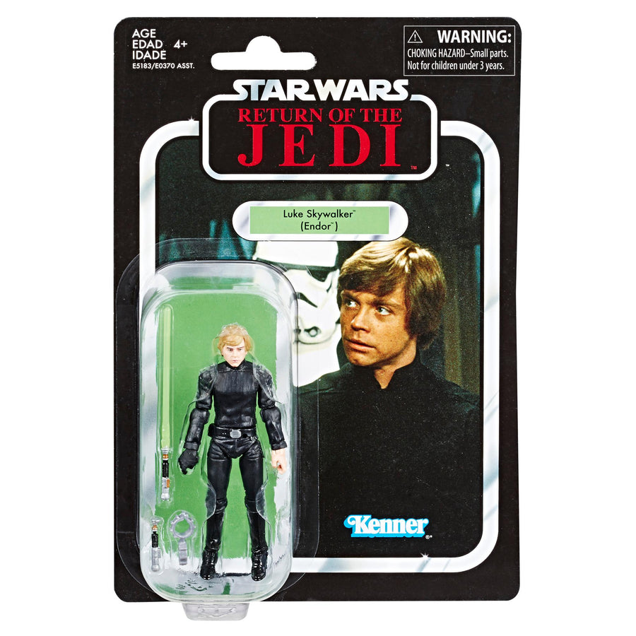 Damaged Packaging Star Wars The Vintage Collection Luke Skywalker Endor Action Figure