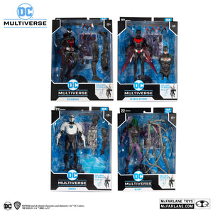 DC Multiverse McFarlane Batman Futures End Series Set of 4 Action Figures