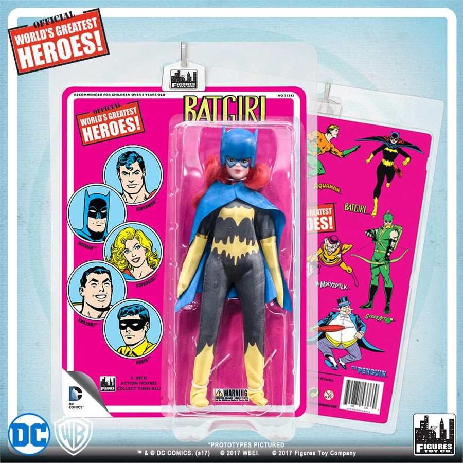 DC Retro Mego Kresge Style Batgirl Retro Card Action Figure - Action Figure Warehouse Australia | Comic Collectables