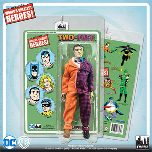 DC Retro Mego Kresge Style Two Face Retro Card Action Figure - Action Figure Warehouse Australia | Comic Collectables