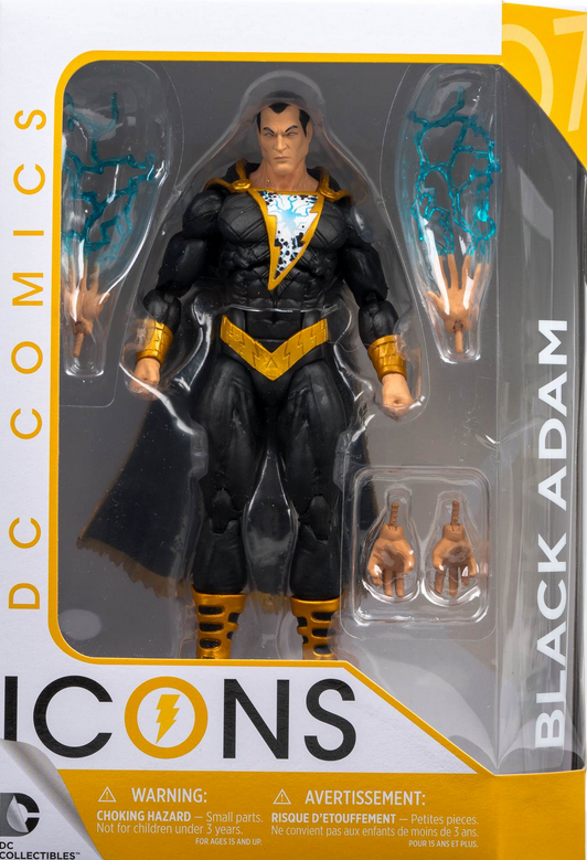 DC Icons Series Black Adam Forever Evil Action Figure #7 - Action Figure Warehouse Australia | Comic Collectables