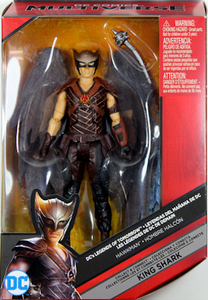 DC Multiverse Legends Of Tomorrow Hawkman Action Figure King Shark - Action Figure Warehouse Australia | Comic Collectables