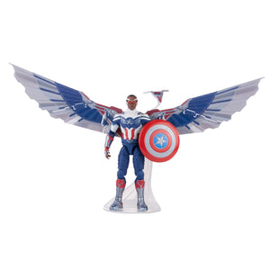 Marvel Legends Avengers Disney Plus Series BAF Falcon Wings Set Of Seven Action Figures
