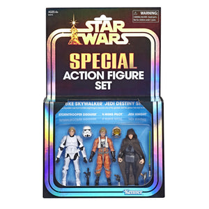 Star Wars The Vintage Collection SDCC 2019 Luke Skywalker 3 Pack 3.75 Inch