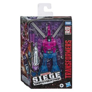 Transformers Siege War For Cybertron Deluxe Spinister Action Figure