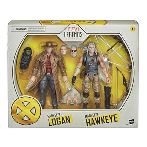 Marvel Legends X-Men Old Man Logan & Hawkeye Action Figure 2-Pack