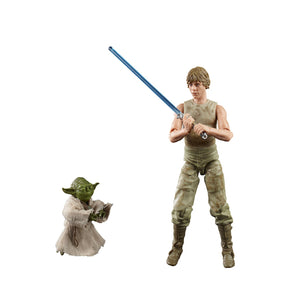 Star Wars Black Series 40th Anniversary Empire Strikes Back Luke Skywalker Dagobah & Yoda Action Figure 2-Pack